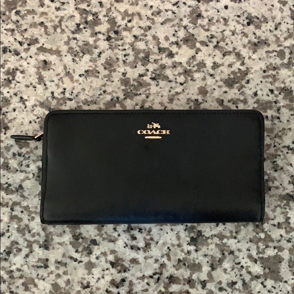 Black Coach Wallet